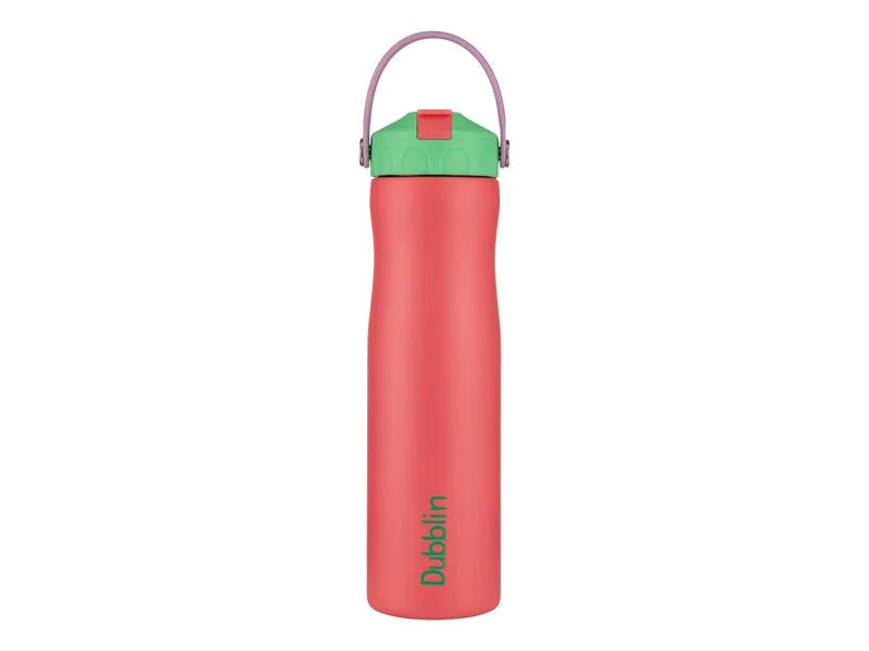 Dubblin Fancy 750 Thermal Vacuum Insulated Bottle with Straw