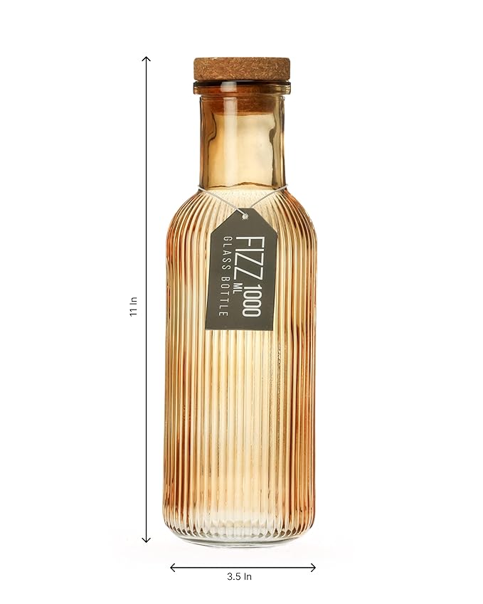 Dubblin 1000ml Borosilicate Glass Bottle