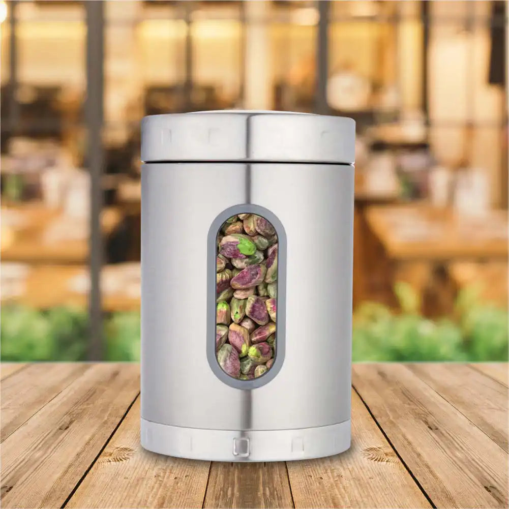 Dubblin Fresher Jar Stainless Steel Kitchen Dry Storage Container Up to Buy 4 Get 1 Free