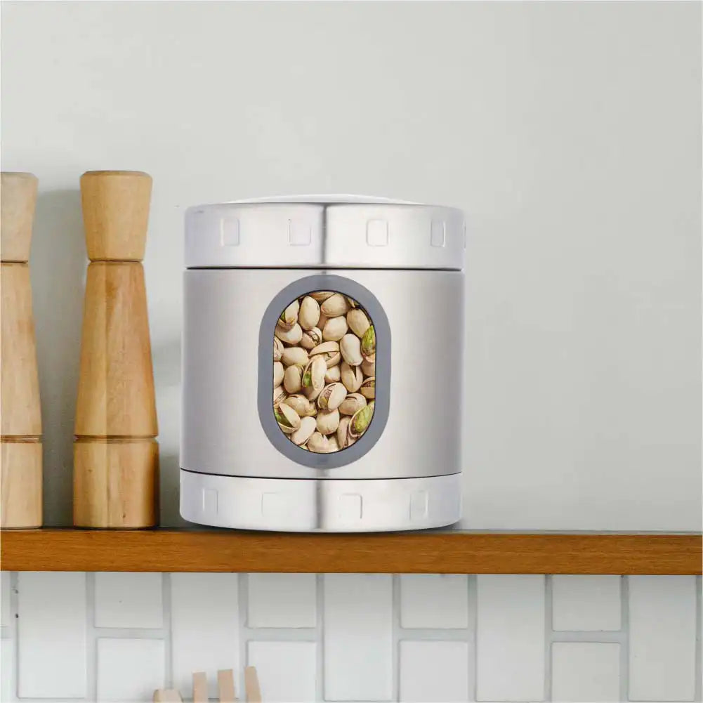 Dubblin Fresher Jar Stainless Steel Kitchen Dry Storage Container Up to Buy 4 Get 1 Free