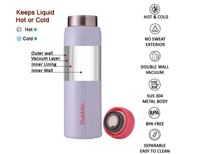 Dubblin Jack & Jill 300 Thermal Vacuum Insulated Bottle
