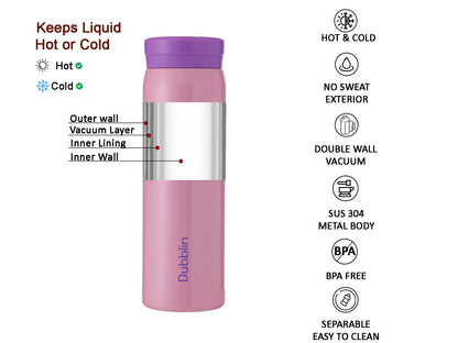 Dubblin Jack & Jill 300 Thermal Vacuum Insulated Bottle
