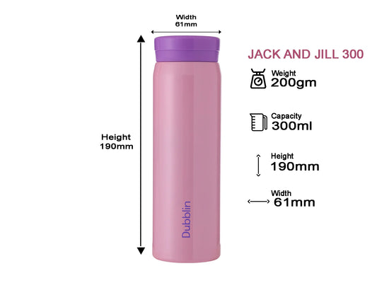 Dubblin Jack & Jill 300 Thermal Vacuum Insulated Bottle