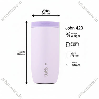 Dubblin John Mug 420 Stainless Steel