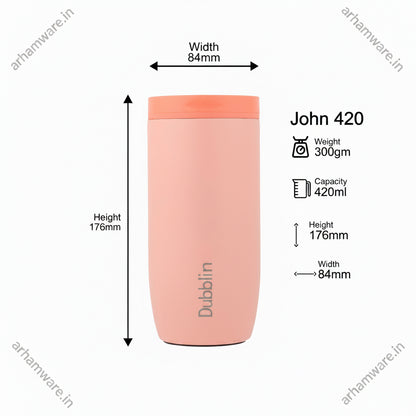 Dubblin John Mug 420 Stainless Steel
