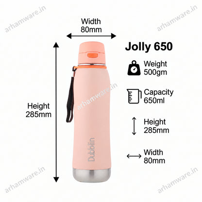 Dubblin Jolly 650ml Thermal Vacuum Insulated Bottle