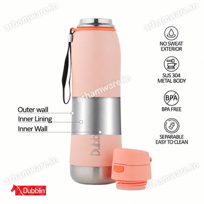 Dubblin Jolly 650ml Thermal Vacuum Insulated Bottle