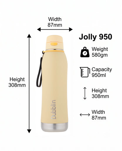 Dubblin Jolly 900ml Thermal Vacuum Insulated Bottle