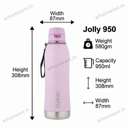 Dubblin Jolly 900ml Thermal Vacuum Insulated Bottle