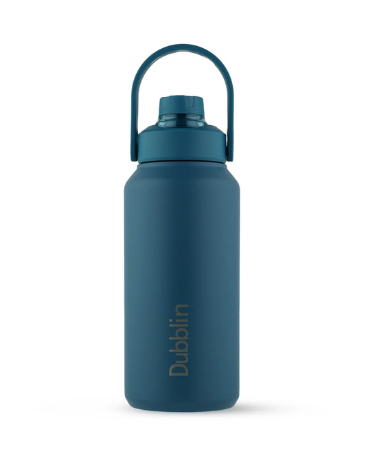 Dubblin Jumbo 1400 Thermal Vacuum Insulated Bottle (with Optional Straw Included)