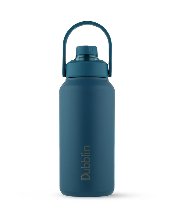 Dubblin Jumbo 1400 Thermal Vacuum Insulated Bottle (with Optional Straw Included)