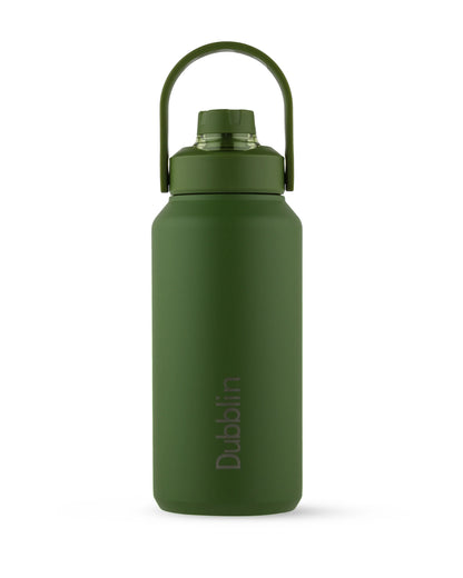 Dubblin Jumbo 1400 Thermal Vacuum Insulated Bottle (with Optional Straw Included)