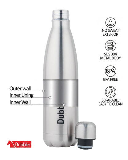 Dubblin Kango 750ml Thermal Vacuum Insulated Bottle