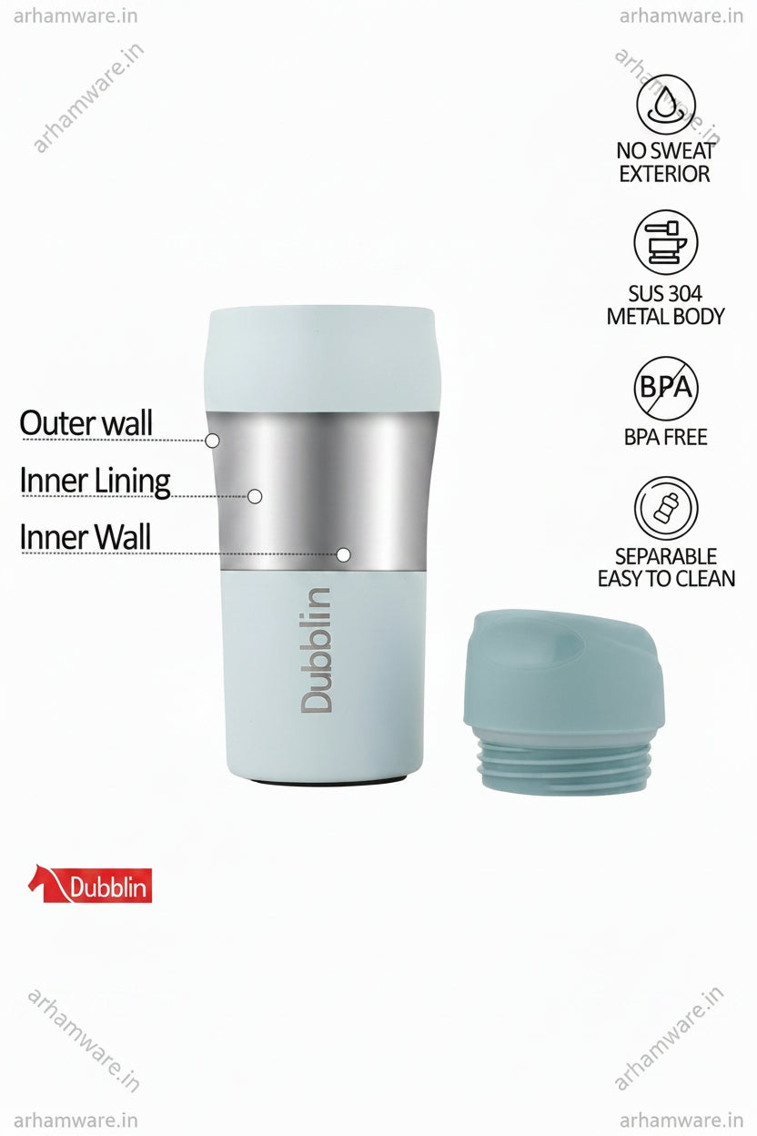 Dubblin Lido Mug 270 Stainless Steel
