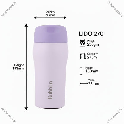 Dubblin Lido Mug 270 Stainless Steel