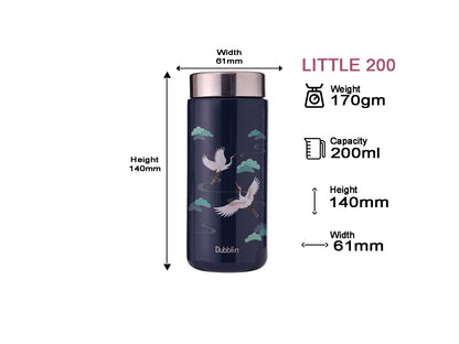 Dubblin Little 200ml Thermal Vacuum Insulated Bottle