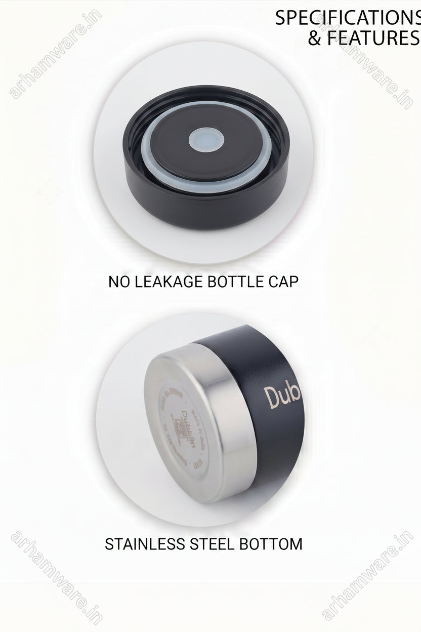 Dubblin Mid Day Meal 550ml Thermal Vacuum Insulated Food Container