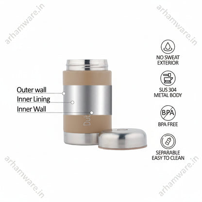 Dubblin Mid Day Meal 550ml Thermal Vacuum Insulated Food Container