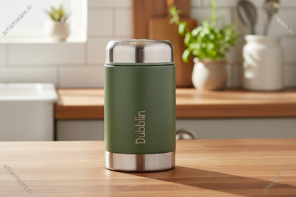 Dubblin Mid Day Meal 550ml Thermal Vacuum Insulated Food Container