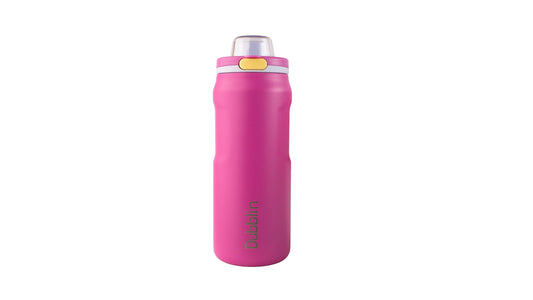 Dubblin Modern 600 Thermal Vacuum Insulated Bottle (Twin Flow: Normal Sipper Plus Straw Sipper)