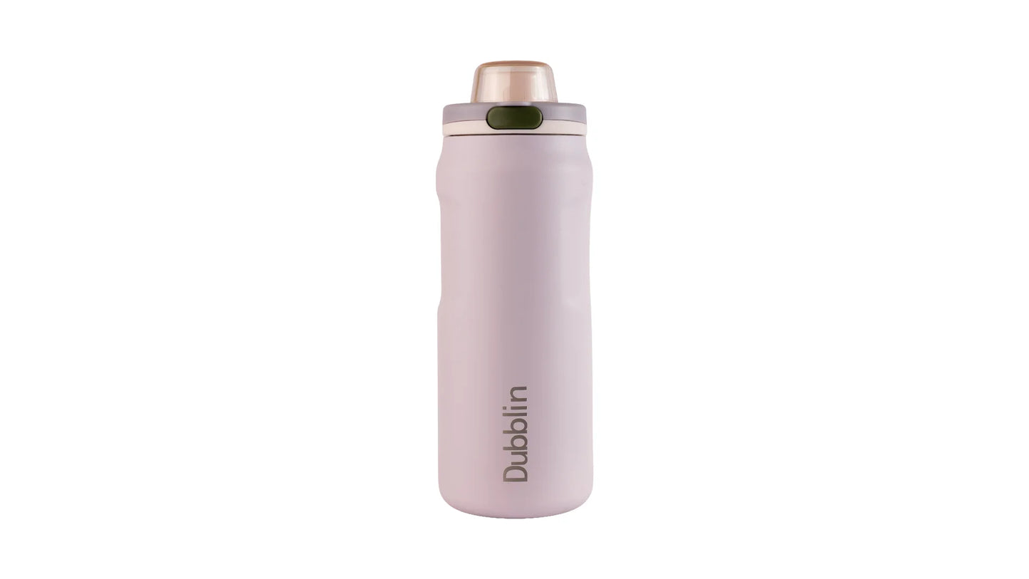 Dubblin Modern 600 Thermal Vacuum Insulated Bottle (Twin Flow: Normal Sipper Plus Straw Sipper)