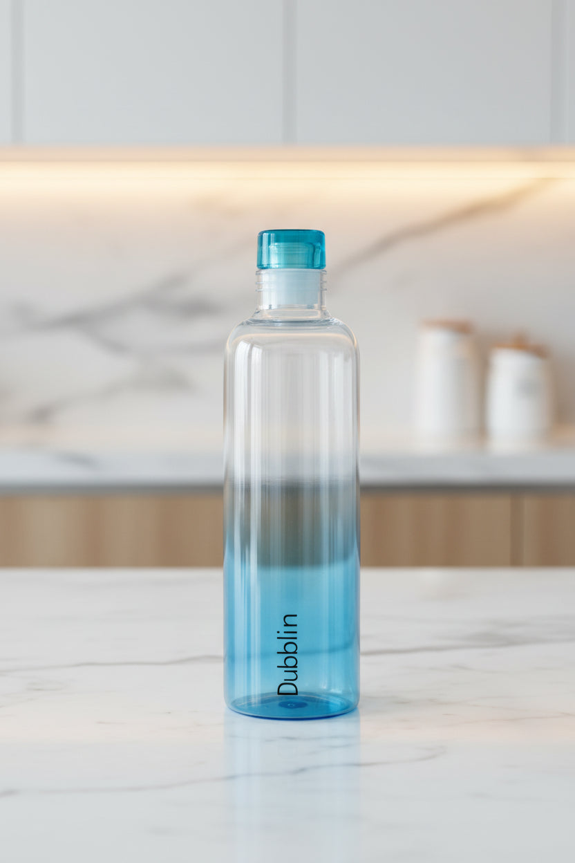 Dubblin Pure 500ml Borosilicate Glass Bottle with Push Cap
