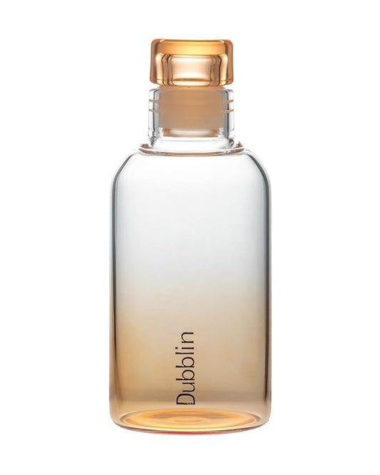Dubblin Pure 350ml Borosilicate Glass Bottle with Push Cap
