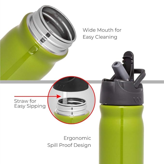 Dubblin Rapid 400ml Stainless Steel Bottle