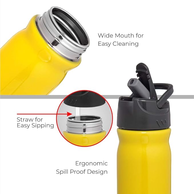 Dubblin Rapid 400ml Stainless Steel Bottle