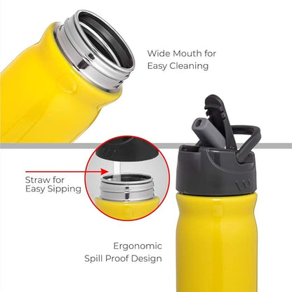 Dubblin Rapid 400ml Stainless Steel Bottle