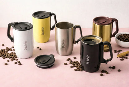 Dubblin Refresh 350ml Stainless Steel Coffee Mug
