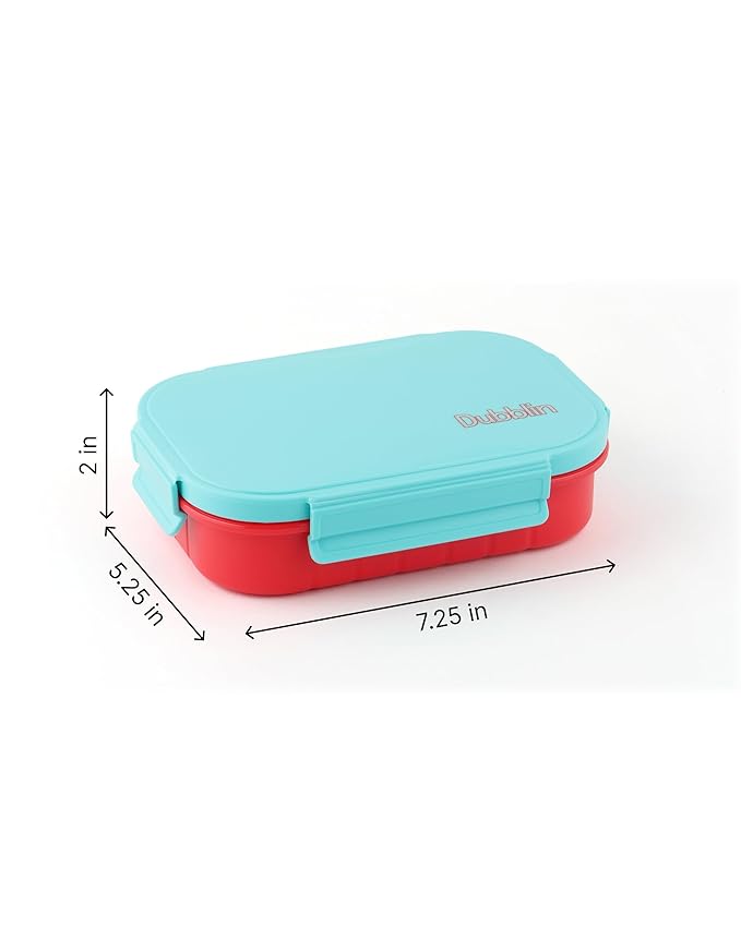 Dubblin Ricky Stainless Steel 2 Partition Lunch Box