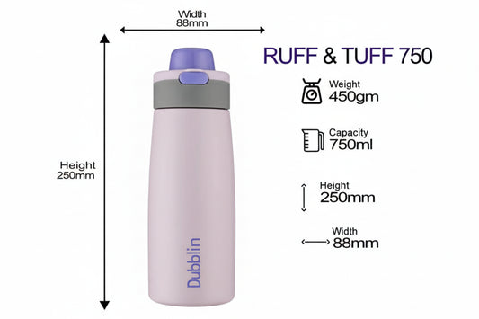 Dubblin Ruff & Tuff 750 Thermal Vacuum Insulated Bottle