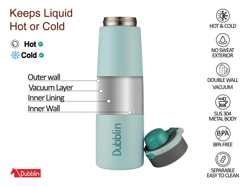 Dubblin Ruff & Tuff 1000 Thermal Vacuum Insulated Bottle
