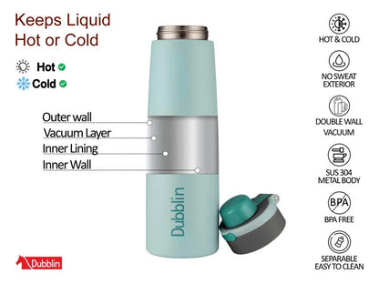 Dubblin Ruff & Tuff 1000 Thermal Vacuum Insulated Bottle