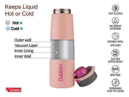 Dubblin Ruff & Tuff 1000 Thermal Vacuum Insulated Bottle