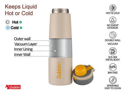 Dubblin Ruff & Tuff 1000 Thermal Vacuum Insulated Bottle