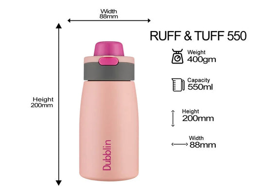 Dubblin Ruff &Tuff 550 Thermal Vacuum Insulated Bottle