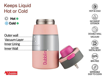 Dubblin Ruff &Tuff 550 Thermal Vacuum Insulated Bottle