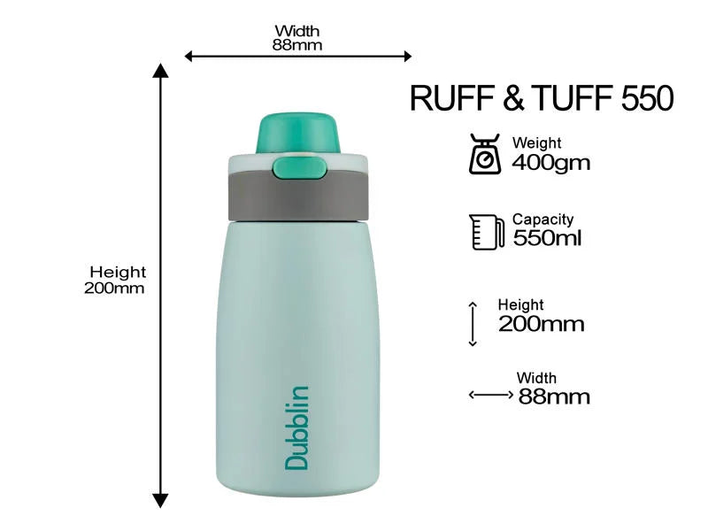 Dubblin Ruff &Tuff 550 Thermal Vacuum Insulated Bottle