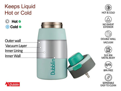 Dubblin Ruff &Tuff 550 Thermal Vacuum Insulated Bottle