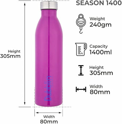 Dubblin Season 1400ml Stainless Steel Bottle
