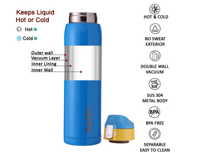 Dubblin Shade 750ml Thermal Vacuum Insulated Bottle