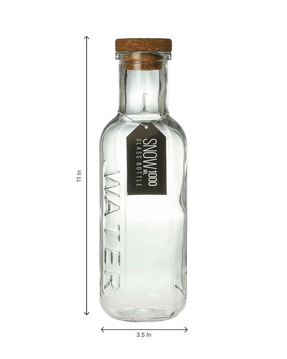 Dubblin 1000ml Borosilicate Glass Bottle