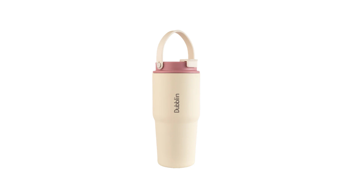 Dubblin Craze 550 Thermal Vacuum Insulated Sipper Bottle (Twin Flow: Normal Sipper Plus Straw Sipper)