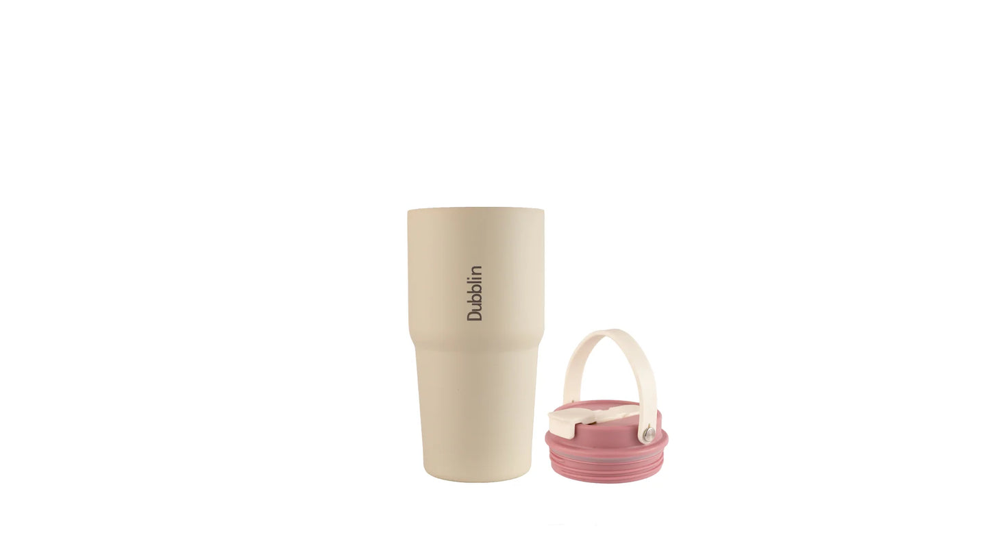 Dubblin Craze 550 Thermal Vacuum Insulated Sipper Bottle (Twin Flow: Normal Sipper Plus Straw Sipper)