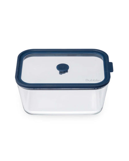 Dubblin Grace Borosilicate Glass Serving Dish Container Rectangle