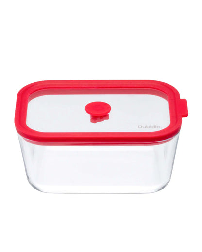 Dubblin Grace Borosilicate Glass Serving Dish Container Rectangle