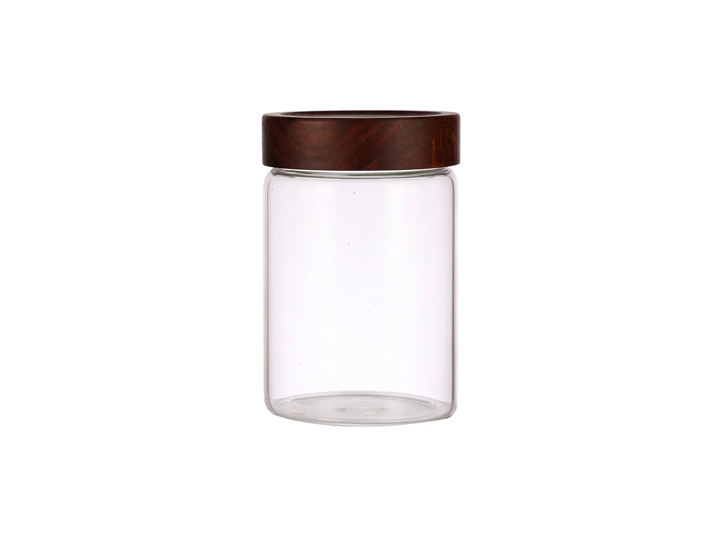 Dubblin Grove Borosilicated Glass Storage Containers with Wooden Lid