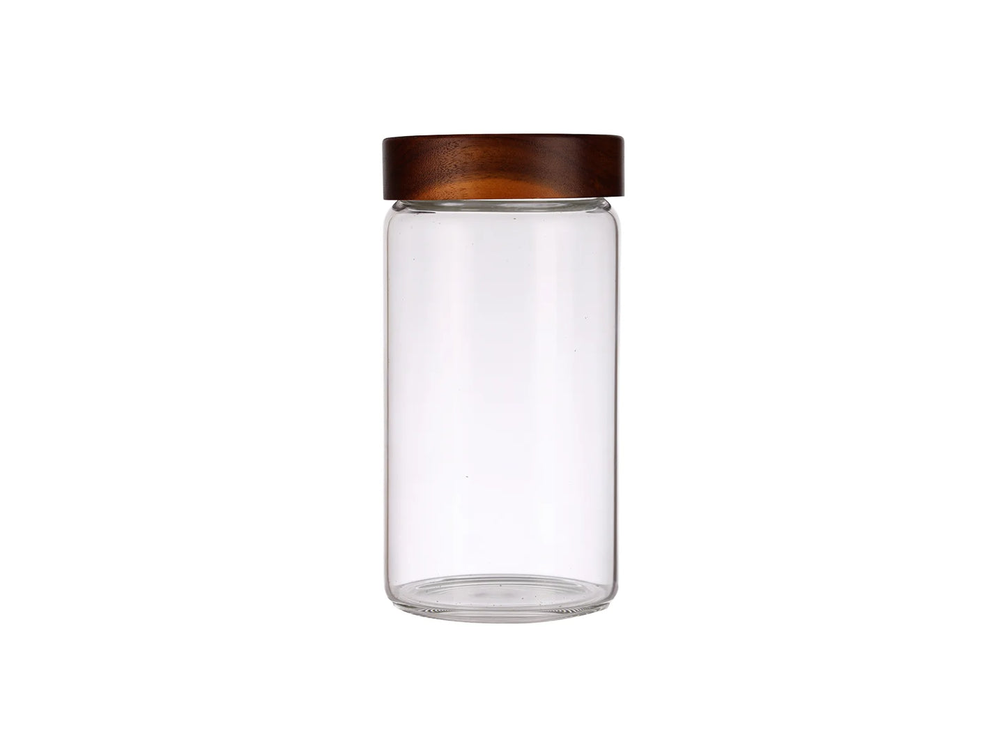 Dubblin Grove Borosilicated Glass Storage Containers with Wooden Lid